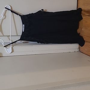 Paradise black summer top size M